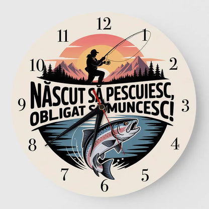 Ceas pescar nascut sa pescuiesc